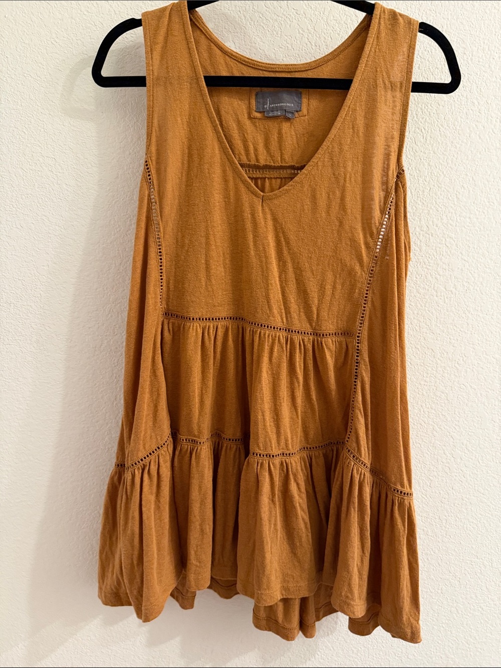 Deep mustard Antrho tank